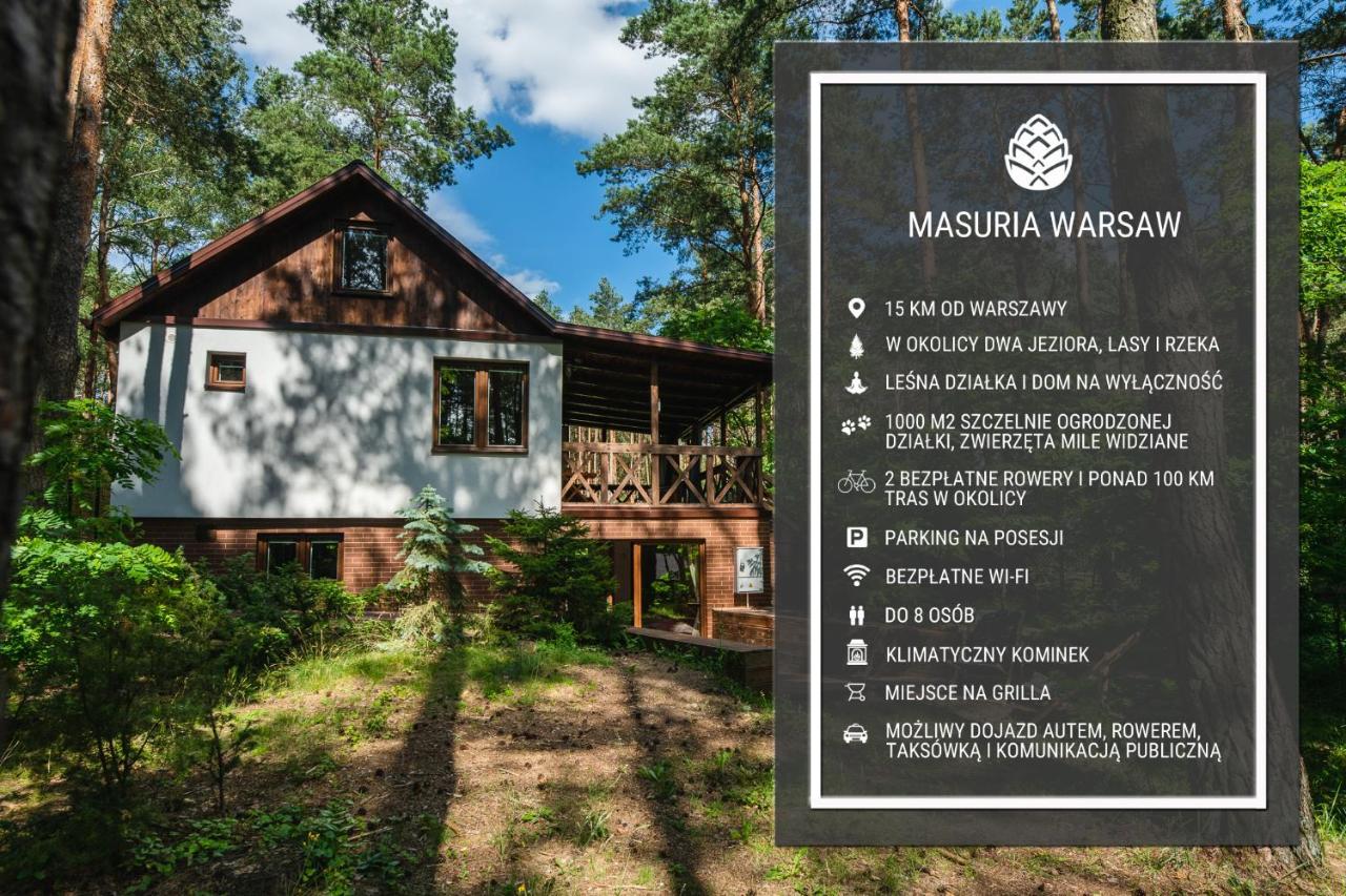 Вілла Masuria Warsaw Skrzeszew Екстер'єр фото
